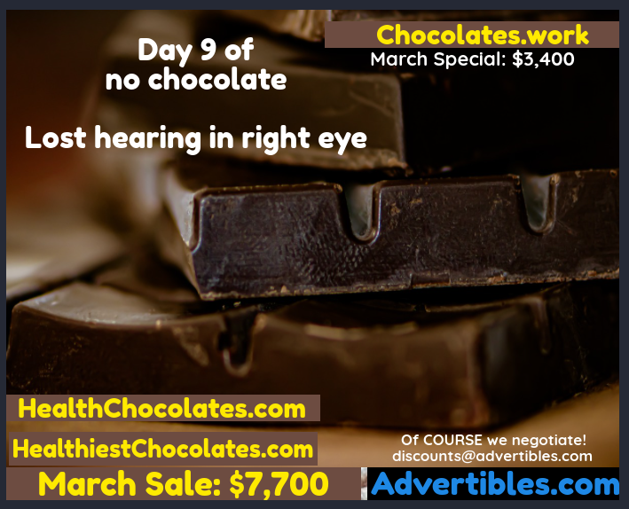 Chocolate domains discounted premium domains